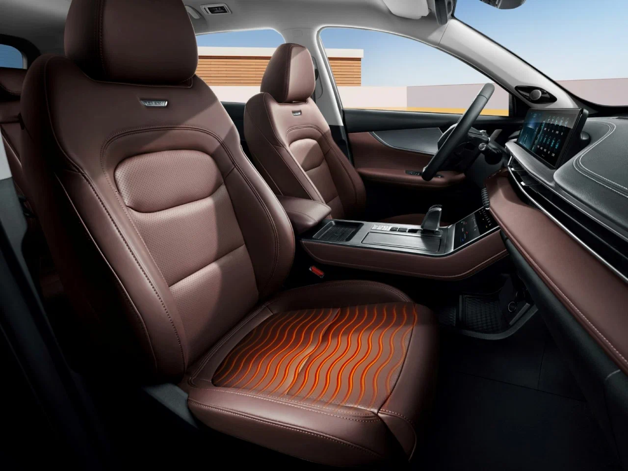 Новый автомобиль Chery Tiggo 7 2026 года от 9 190 000 тенге из салона в Казахстане - фото 13
