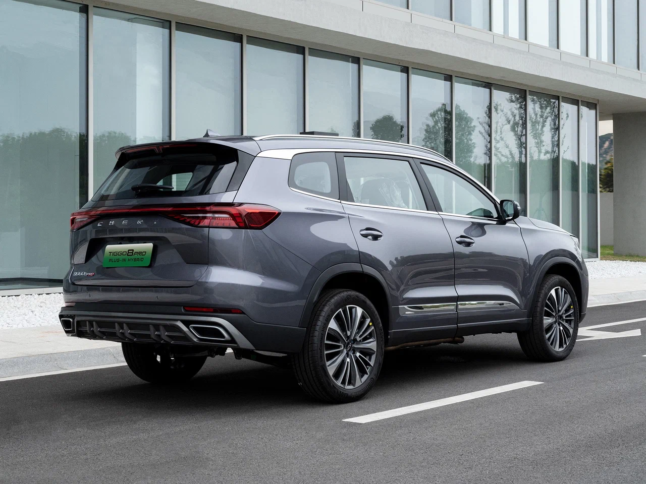 Новый автомобиль Chery Tiggo 8 Pro Plug-in Hybrid 2025 года от 13 990 000 тенге из салона в Костанае - фото 7