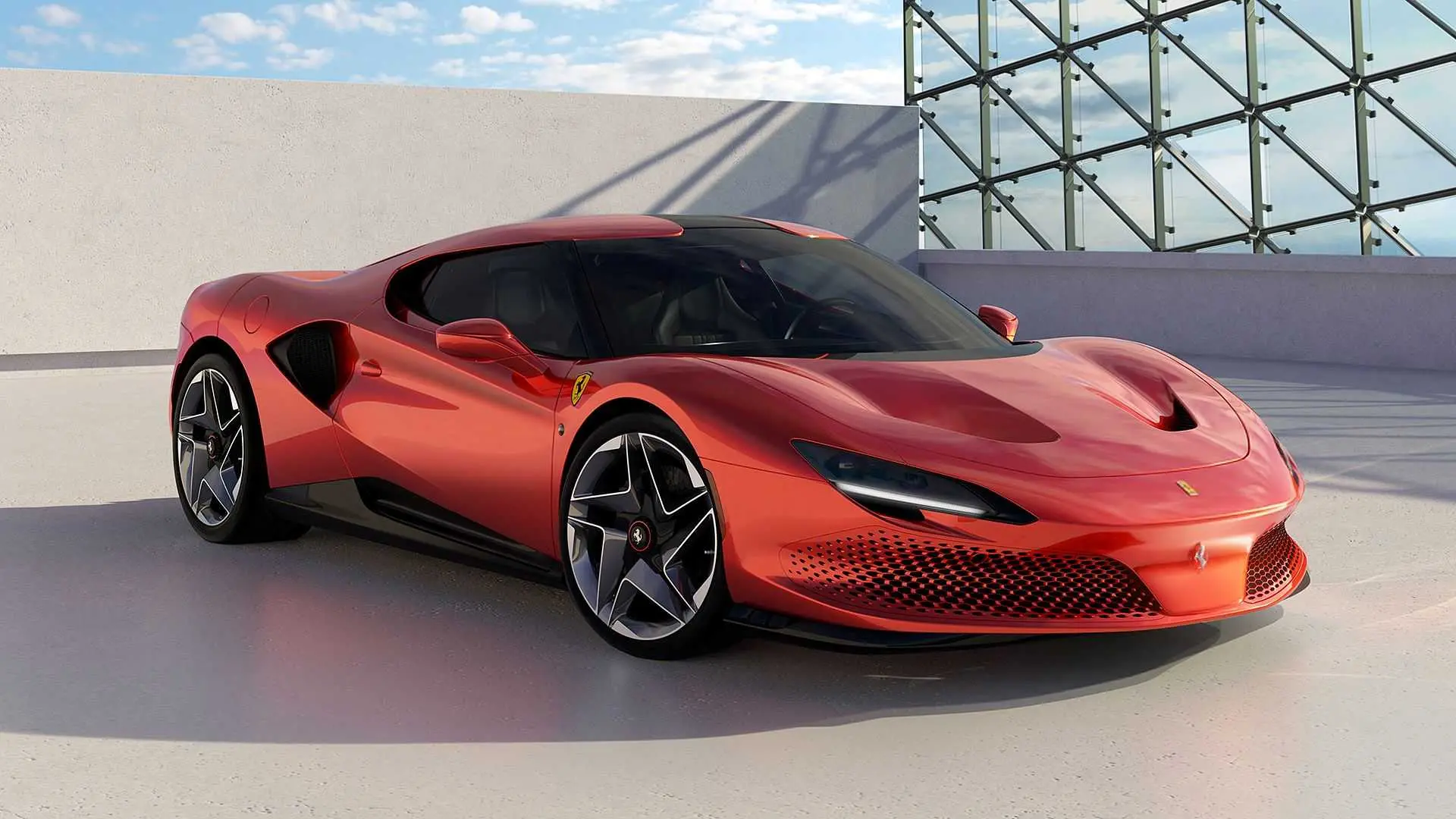 Почти половина моделей Ferrari будут электрическими к 2030 году - Aster.kz