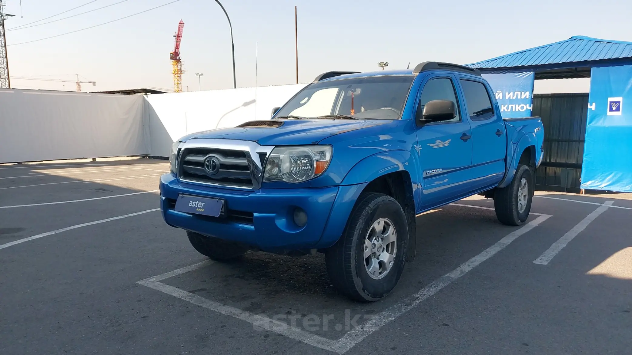 Toyota Tacoma РіРѕР»СѓР±РѕР№ 2007