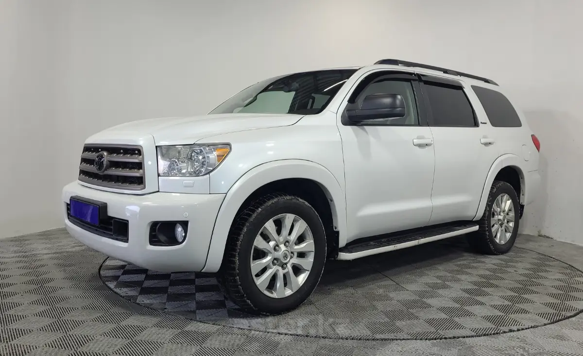 Toyota Sequoia 2008 Р±РµР»С‹Р№