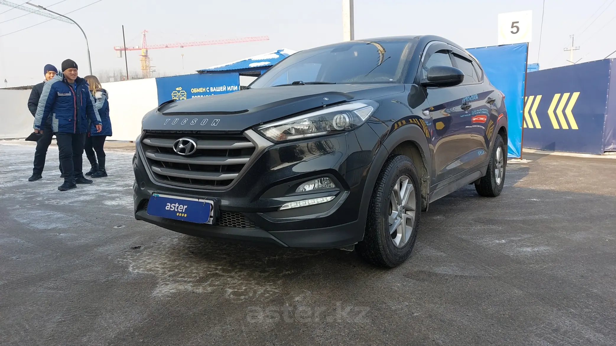 Hyundai Tucson 2017 черный